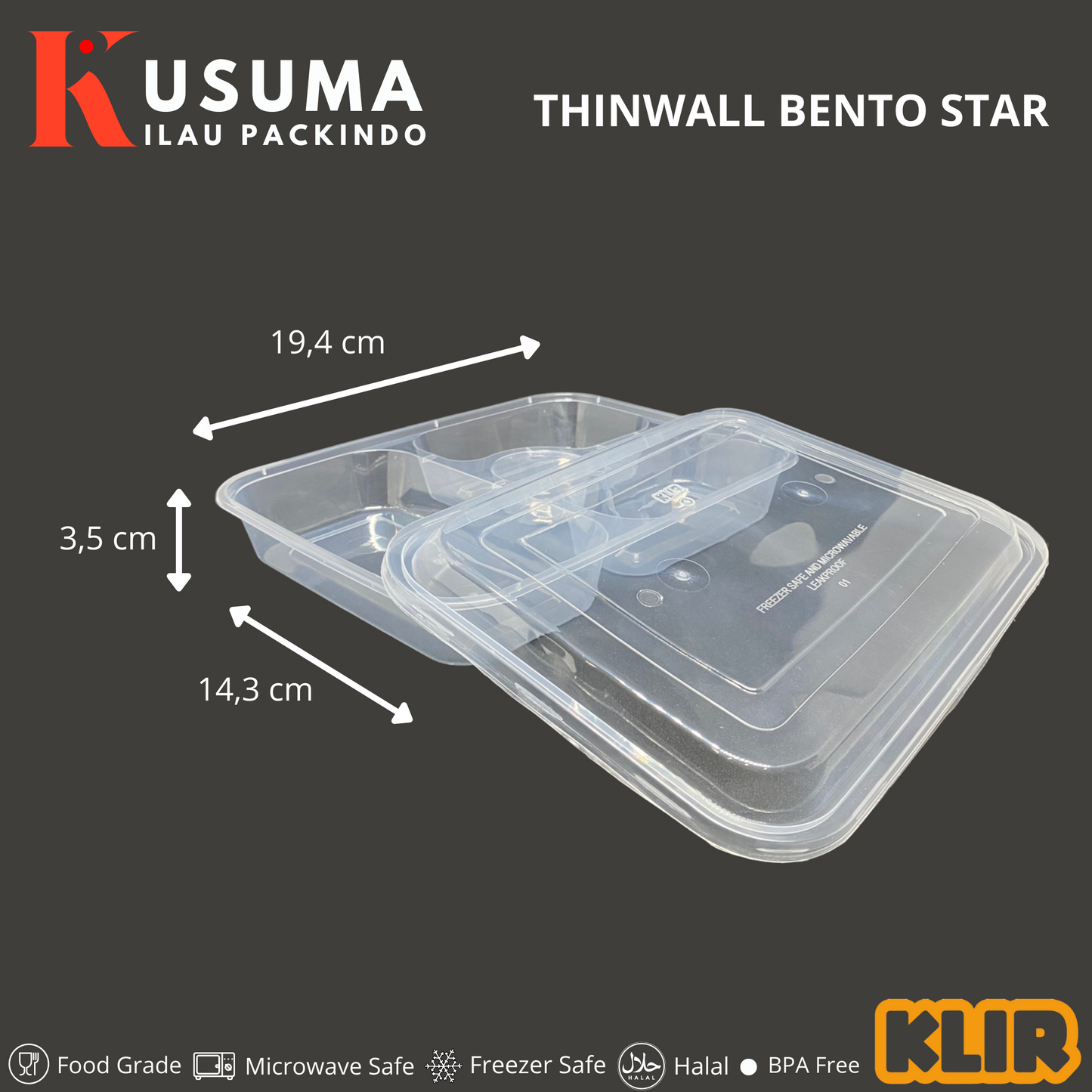 KLIR THINWAL BENTO STAR DOME