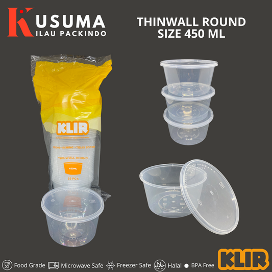 KLIR THINWALL ROUND 300 ML